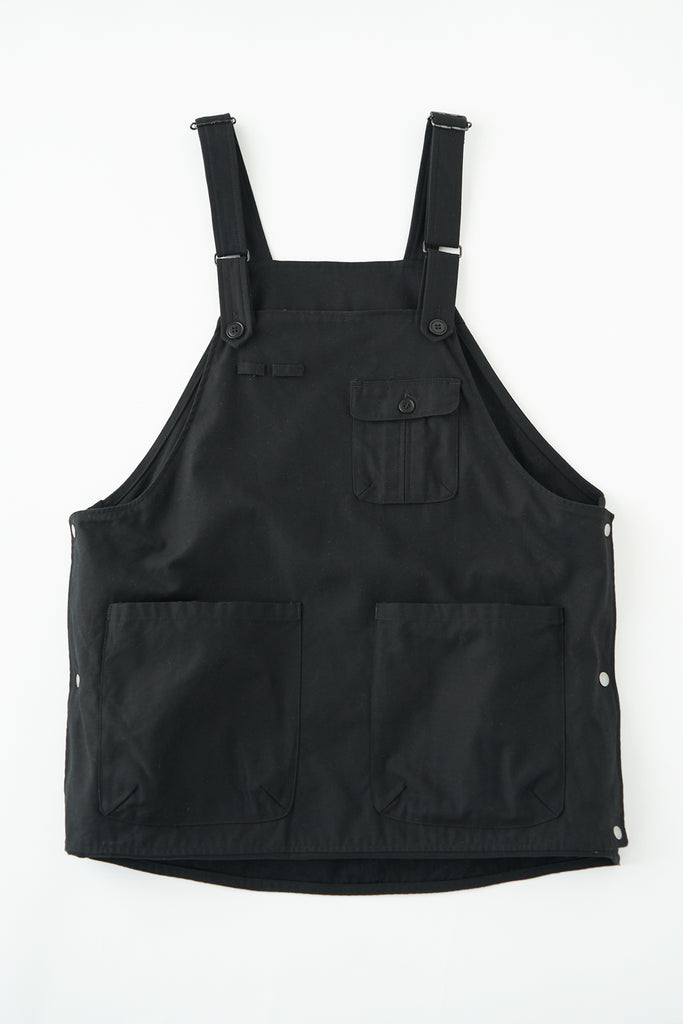 【BREAK COFFEE】Vest apron black